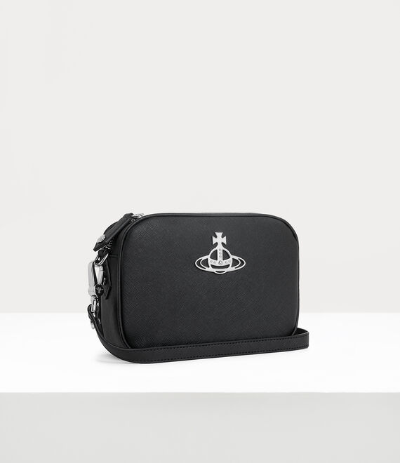 Vivienne Westwood Anna Camera Bag in BLACK